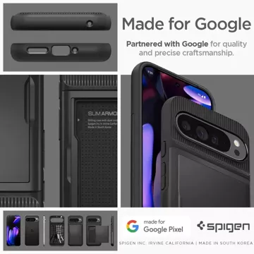 Etui Spigen Slim Armor CS do Google Pixel 9 Pro XL Black