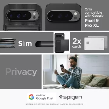 Etui Spigen Slim Armor CS do Google Pixel 9 Pro XL Black