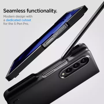 Etui Spigen Thin Fit Pen do Samsung Galaxy Z Fold 4 Black