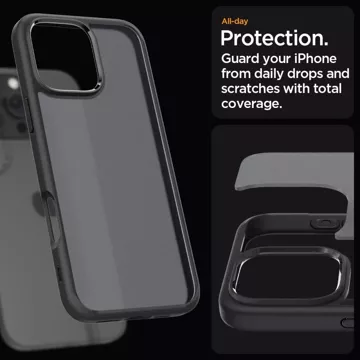 Etui Spigen Ultra Hybrid do Apple iPhone 16 Pro Frost Black