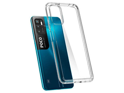 Etui Spigen Ultra Hybrid do Xiaomi Poco M3 Pro/ Redmi Note 10 5G Crystal Clear