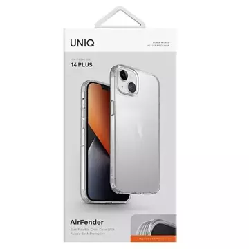 Etui UNIQ Air Fender do iPhone 14 Plus 6,7" nude transparent