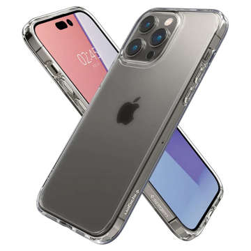 Etui do Apple iPhone 14 Pro obudowa case Spigen Ultra Hybrid Frost Clear