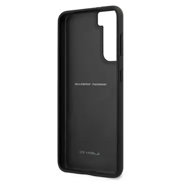 Etui na telefon Ferrari Hardcase do Samsung Galaxy S21 czarny/black hardcase On Track Perforated