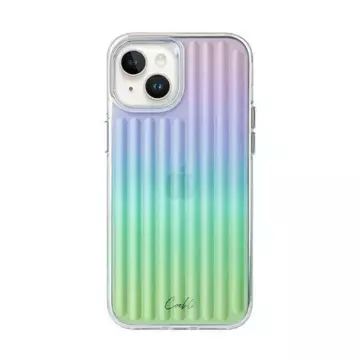 Etui na telefon UNIQ Coehl Linear do Apple iPhone 14 6,1" opalowy/iridescent