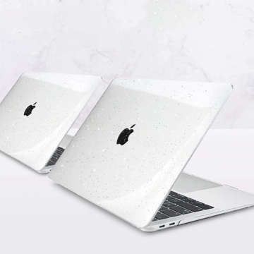 Etui obudowa Alogy Hard Case do Apple MacBook Air 13 M1 2020 Glitter Clear