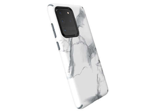 Etui obudowa Speck Presidio Inked do Galaxy S20 Ultra Marble Matte Grey