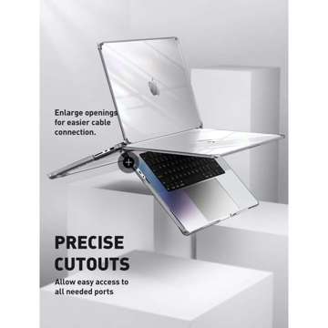 Etui obudowa Supcase Unicorn Beetle Clear do Apple Macbook Pro 16 2021 Black