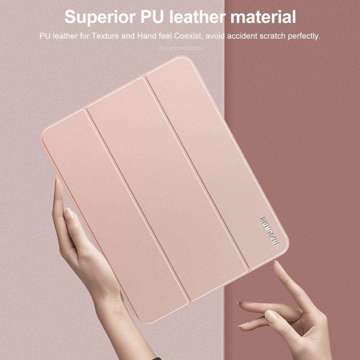 Etui ochronne Infiland Crystal Case Pencil do Apple iPad Air 4 2020 Pink