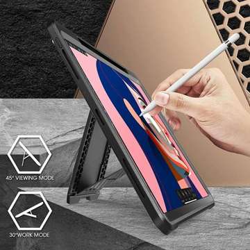 Etui pancerne SUPCASE Unicorn Beetle Pro Pencil do Apple iPad Pro 12.9 2021 Black