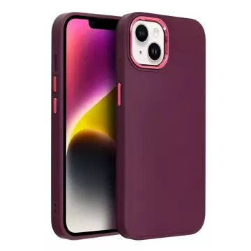 FRAME case for Apple iPhone 15 Pro Max purple