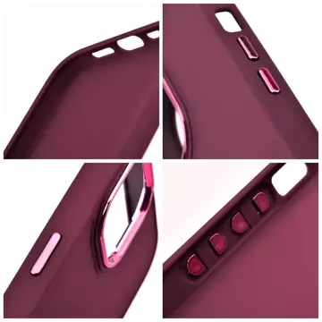 FRAME case for Apple iPhone 15 Pro Max purple