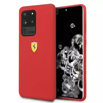 Ferrari Hardcase for Samsung Galaxy S20 Ultra red/red Silicone phone case