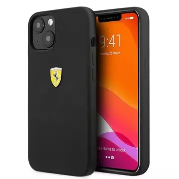 Ferrari iPhone 13 6.1" case black/black hardcase Silicone