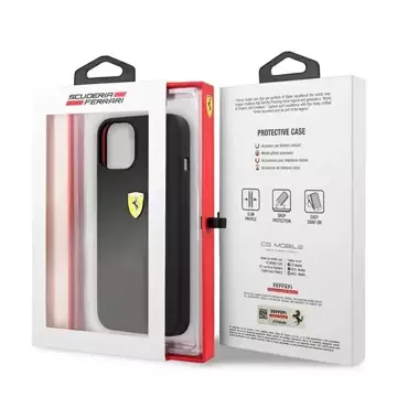 Ferrari iPhone 13 6.1" case black/black hardcase Silicone