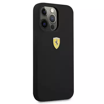 Ferrari iPhone 13 Pro Max 6.7" case black/black hardcase Silicone