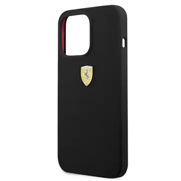 Ferrari iPhone 13 Pro Max 6.7" case black/black hardcase Silicone