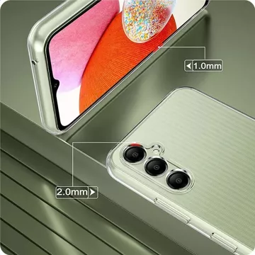 Flexair case for Samsung Galaxy M55 5G Clear