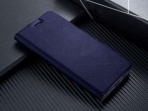 Flip Wallet Alogy Leather Case for Apple iPhone 11 Pro Navy Glass Alogy