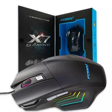 Forev FV-X7 Wired Gaming Mouse with LED Backlight