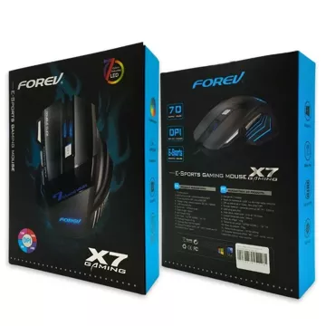 Forev FV-X7 Wired Gaming Mouse with LED Backlight