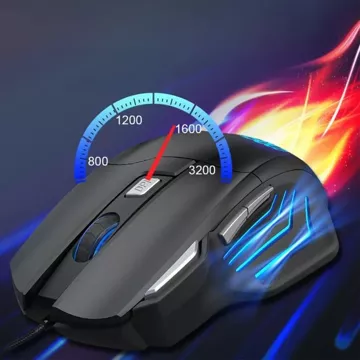 Forev FV-X7 Wired Gaming Mouse with LED Backlight