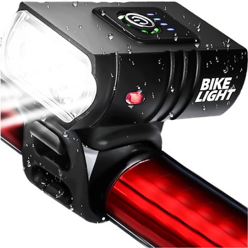 Front bicycle lamp waterproof Alogy LED light bicycle lighting 800 LM