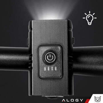 Front bicycle lamp waterproof Alogy LED light bicycle lighting 800 LM