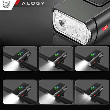 Front bicycle lamp waterproof Alogy LED light bicycle lighting 800 LM