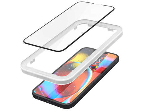 Glass Spigen x2 ALM Glas.tR FC for Apple iPhone 13/ 13 Pro/ 14 Black