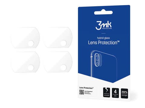 Glass x4 for camera lens 3mk Lens Protection for Redmi Note 9T 5G