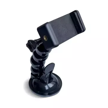 GoPro suction cup mount for GoPro, DJI, Insta360, SJCam, Eken smartphone adapter (GoPro car suction cup)