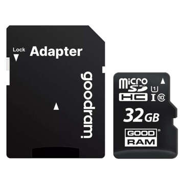 GoodRam micro SD SDHC class 10 32GB memory card