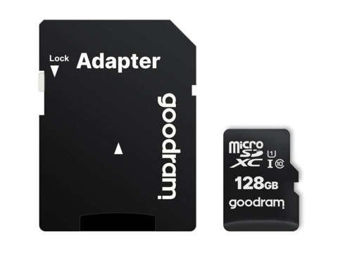 GoodRam micro SDXC memory card 128GB Class 10 UHS-I adapter