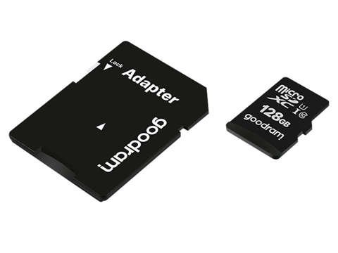 GoodRam micro SDXC memory card 128GB Class 10 UHS-I adapter