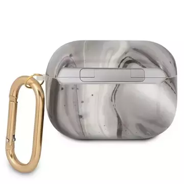 Guess GUAPUNMK AirPods Pro cover czarny/black Marble Collection