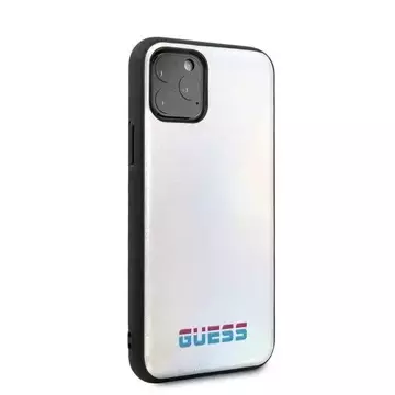 Guess GUHCN58BLD iPhone 11 Pro srebrny /silver hard case Iridescent