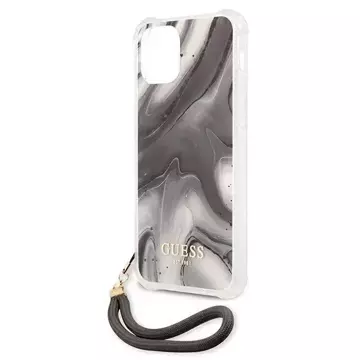 Guess GUHCP12LKSMAGR iPhone 12 Pro Max 6,7" szary/grey hardcase Marble Collection