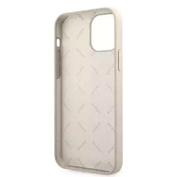 Guess GUHCP12MLSVSGP iPhone 12/12 Pro 6.1" gray pink/grey pink hardcase Silicone Vintage