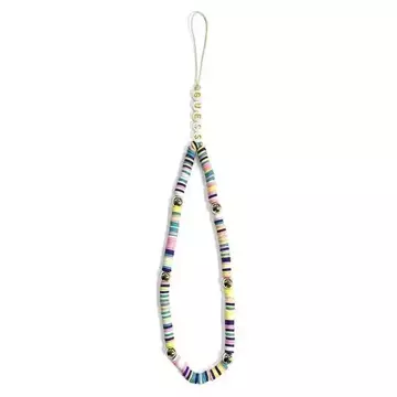 Guess pendant GUSTPEAM Phone Strap multicolored Heishi Beads