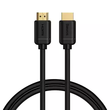 HDMI 2.0 cable Baseus High Definition Series, 4K 60Hz, 0.75m (black)