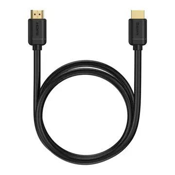 HDMI 2.0 cable Baseus High Definition Series, 4K 60Hz, 0.75m (black)