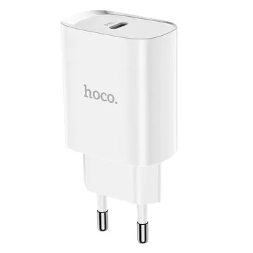 HOCO Type C PD 20W N14 white wall charger