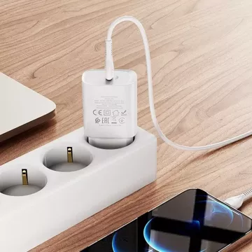 HOCO Type C PD 20W N14 white wall charger