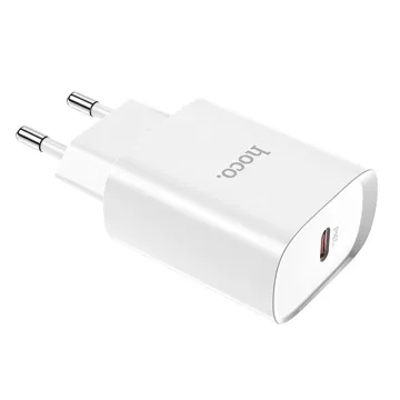 HOCO Type C PD 20W N14 white wall charger