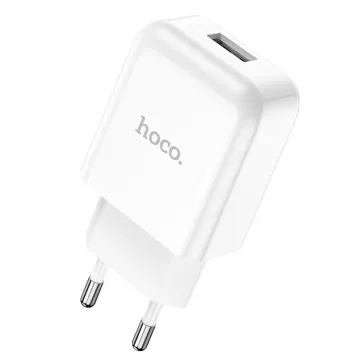 HOCO USB A 2A N2 white wall charger