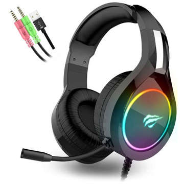 Havit GAMENOTE H2232D RGB USB 3.5mm gaming headset