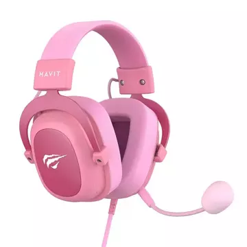 Havit H2002D Gaming Headphones (Pink)