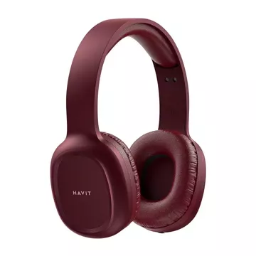 Havit H2590BT PRO wireless Bluetooth headphones (red)