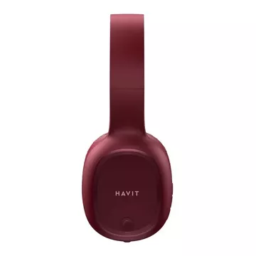 Havit H2590BT PRO wireless Bluetooth headphones (red)